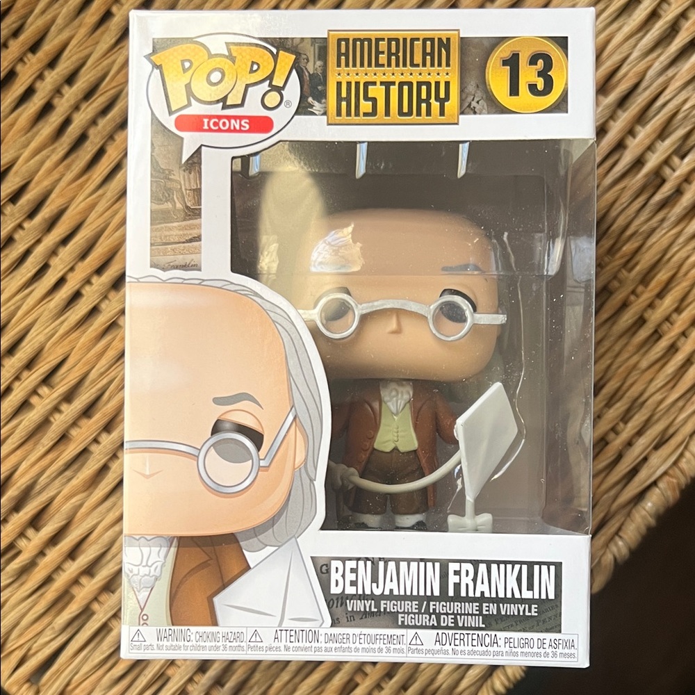 Funko American History Benjamin Franklin Figure